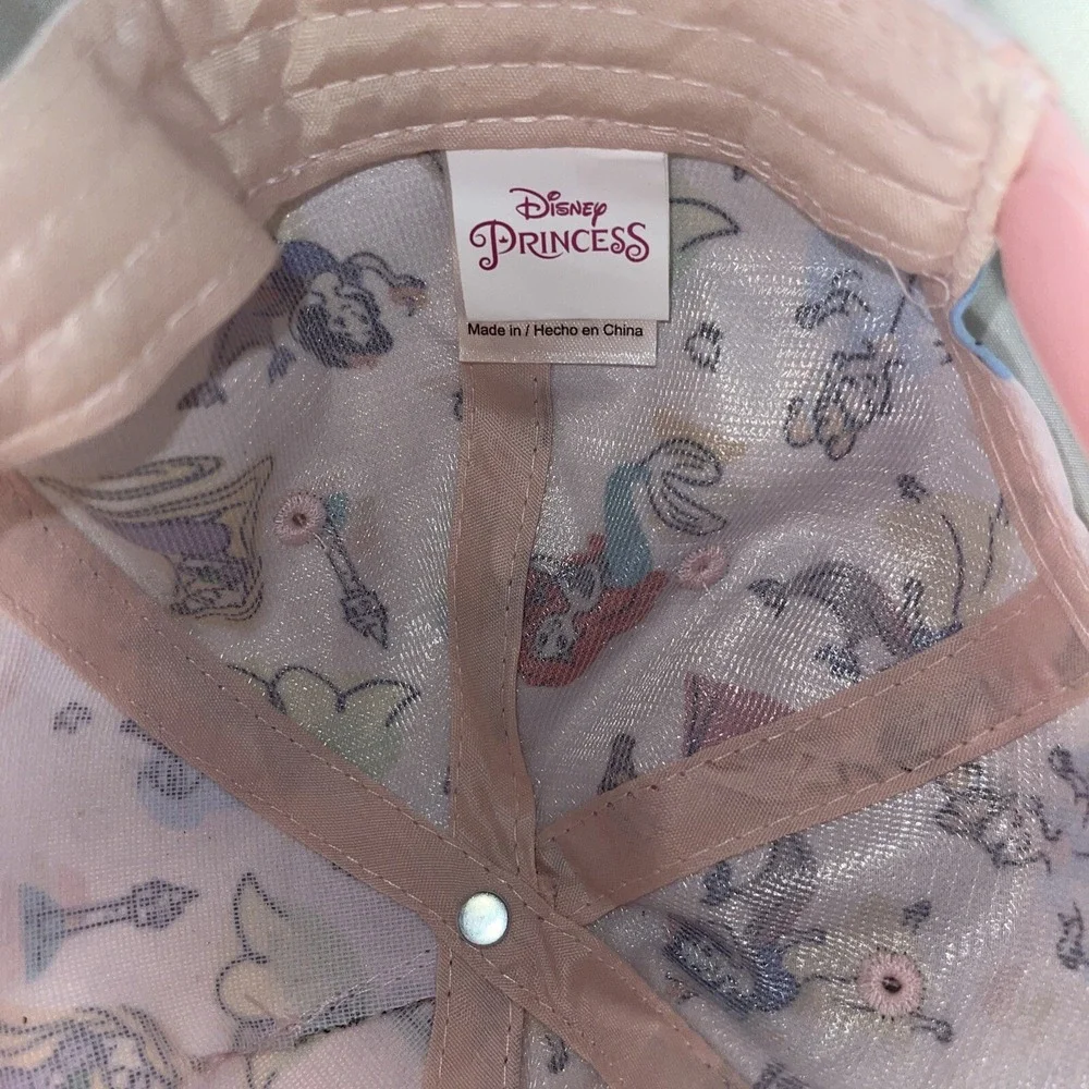 Rare‎ Disney Animators Collection Princess Pink Hat Baseball Cap One Size Kids